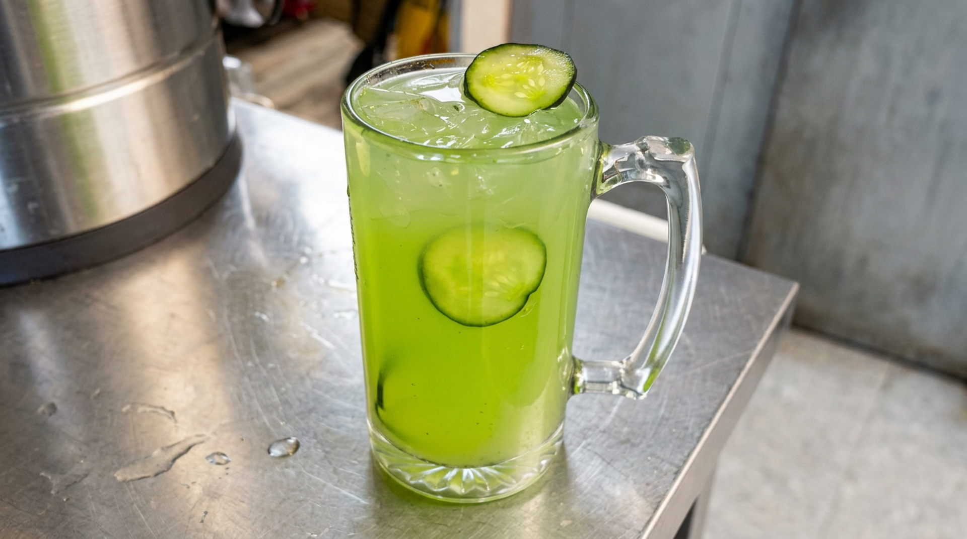Agua de pepino / cucumber water