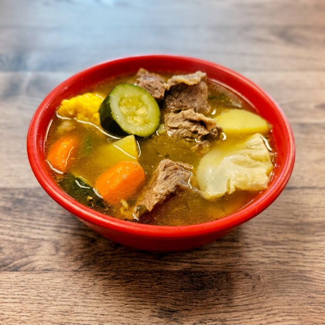 Caldo de Res.