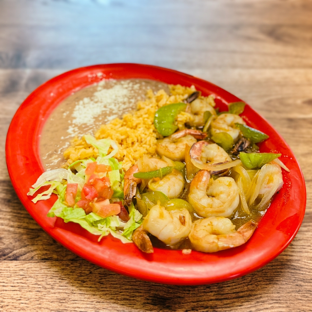 Fajitas de Camaron.